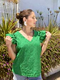 Blusa Amelia verde - Miniatura 5