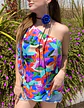 Top Off Shoulder Violet  - Miniatura 2