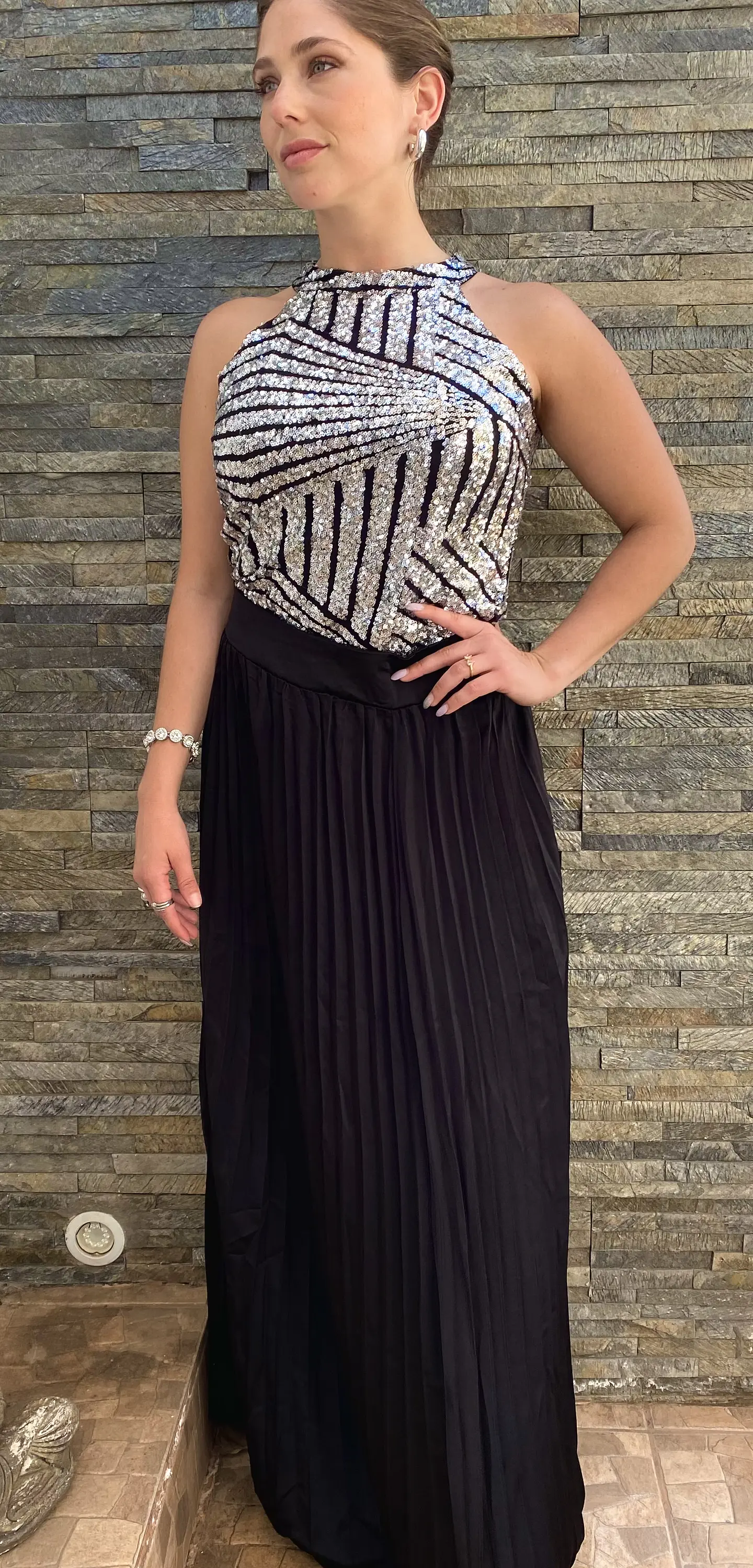 Top Halter Lentejuelas Estela   3