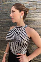 Top Halter Lentejuelas Estela   - Miniatura 4