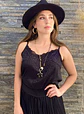 Top Mallorca Print Negro - Miniatura 2