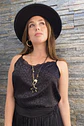 Top Mallorca Print Negro - Miniatura 3