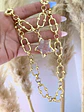 Collar Estrella Cuarzo Eslabones mixtos Gold - Miniatura 2