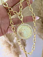 Collar Medallón Padre Nuestro Gold - Miniatura 3