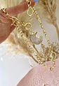 Collar Luna Cuarzo Maxi eslabones mixtos  - Miniatura 3