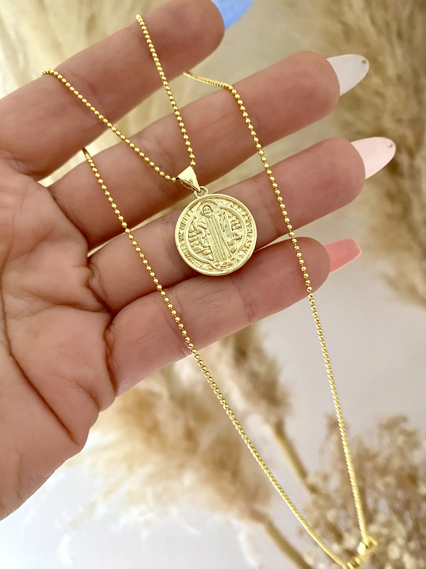 Collar Cadena San Benito Gold 1