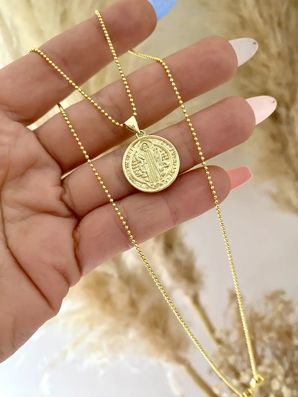 Collar Cadena San Benito Gold 1