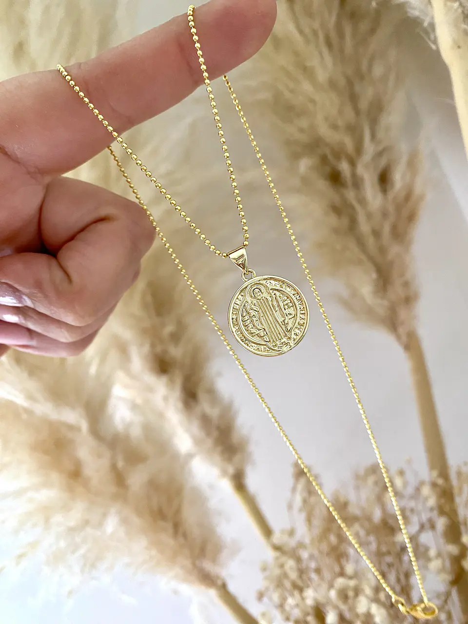 Collar Cadena San Benito Gold 3