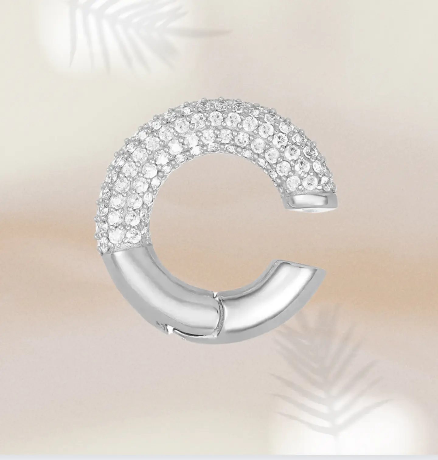 Ear Cuff Circones Silver  3