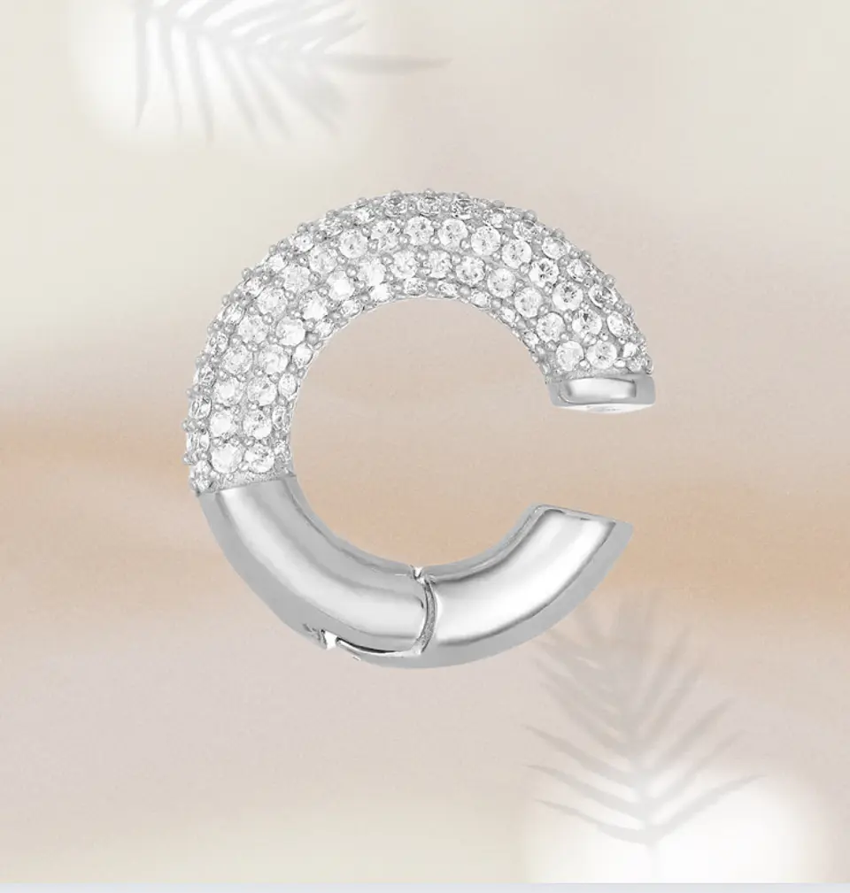 Ear Cuff Circones Silver  3