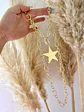 Collar XL Maxi Estrella Lijada Broche Circones  - Miniatura 2