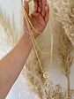 Collar Extra Largo Sol Circones Gold - Miniatura 4