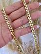 Collar Cadena Cubana Gold gruesa - Miniatura 2
