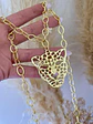 Collar Extra Largo Maxi Jaguar Gold - Miniatura 4