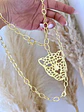 Collar Extra Largo Maxi Jaguar Gold - Miniatura 5
