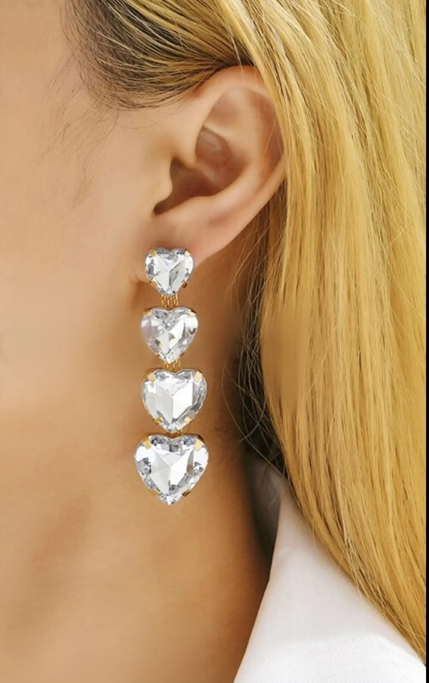 Maxi Aros Corazón Cascada Cristal  1