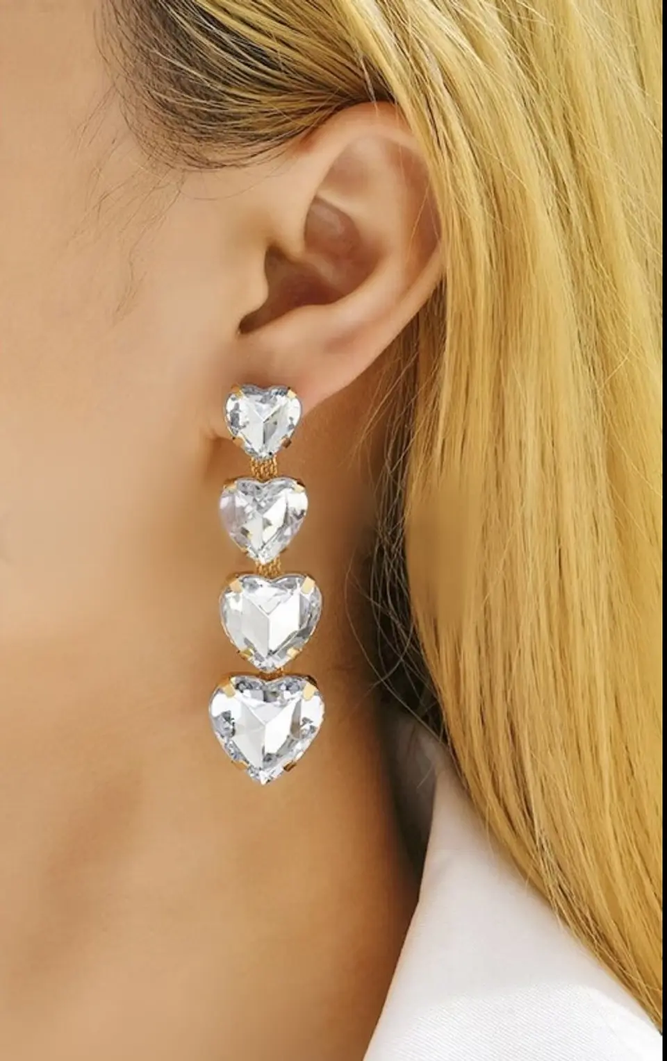 Maxi Aros Corazón Cascada Cristal  1