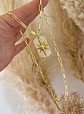 Collar Placa Estrella Guía Circones Gold - Miniatura 2