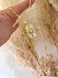 Collar Placa Estrella Guía Circones Gold - Miniatura 4