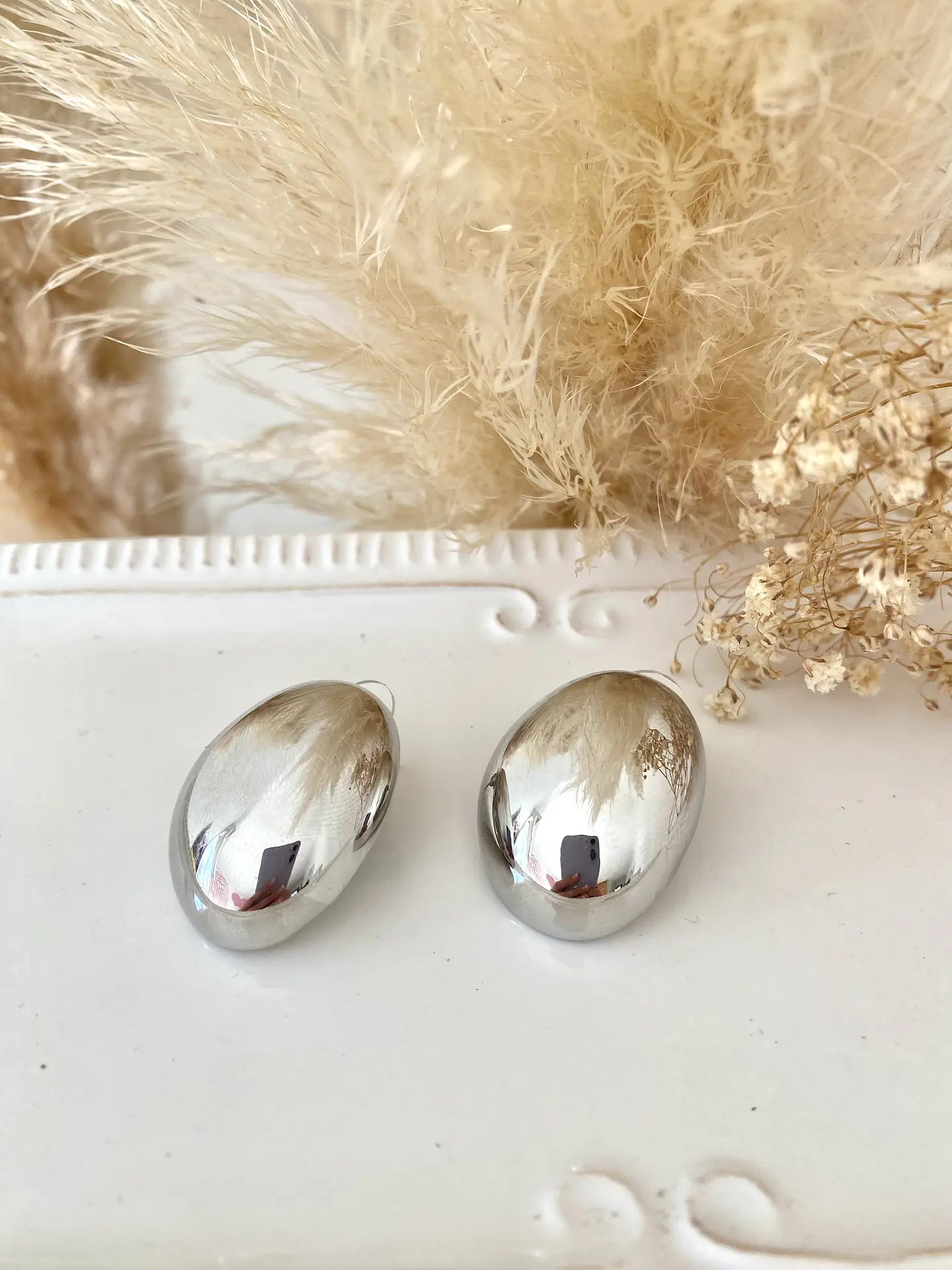 Aros Oval Silver  3