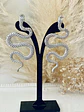 Aros Maxi Serpiente Silver - Miniatura 2
