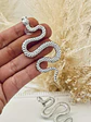 Aros Maxi Serpiente Silver - Miniatura 4