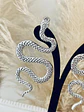 Aros Maxi Serpiente Silver - Miniatura 5