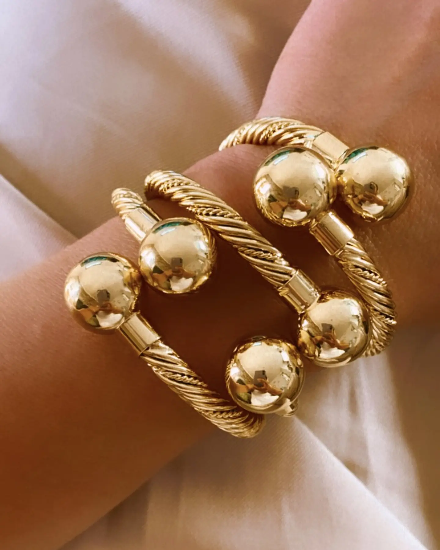 Brazalete Ajustable  Entorchado Gold 1