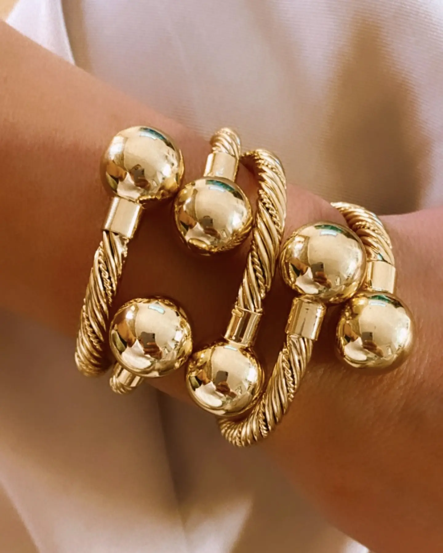 Brazalete Ajustable  Entorchado Gold 5