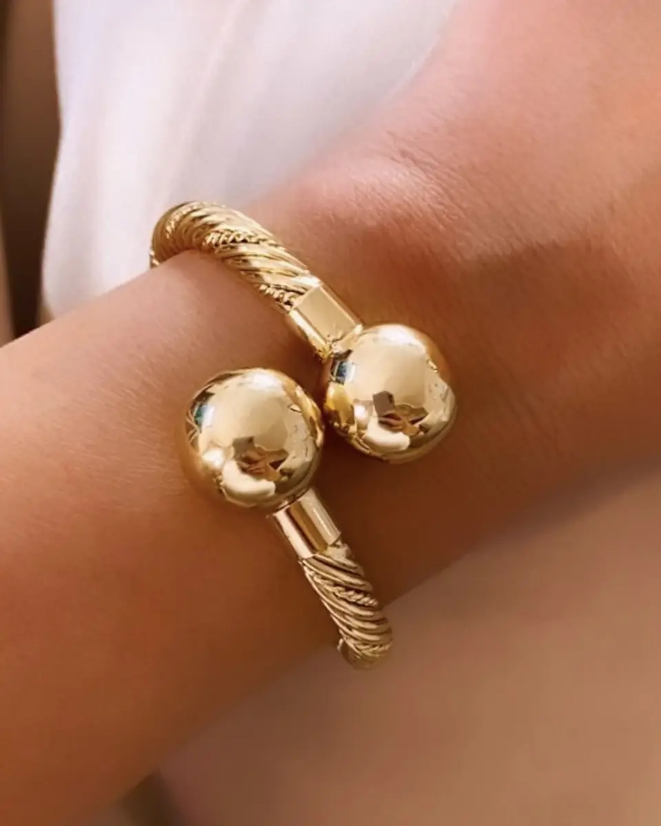 Brazalete Ajustable  Entorchado Gold 3
