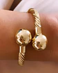 Brazalete Ajustable  Entorchado Gold - Miniatura 4