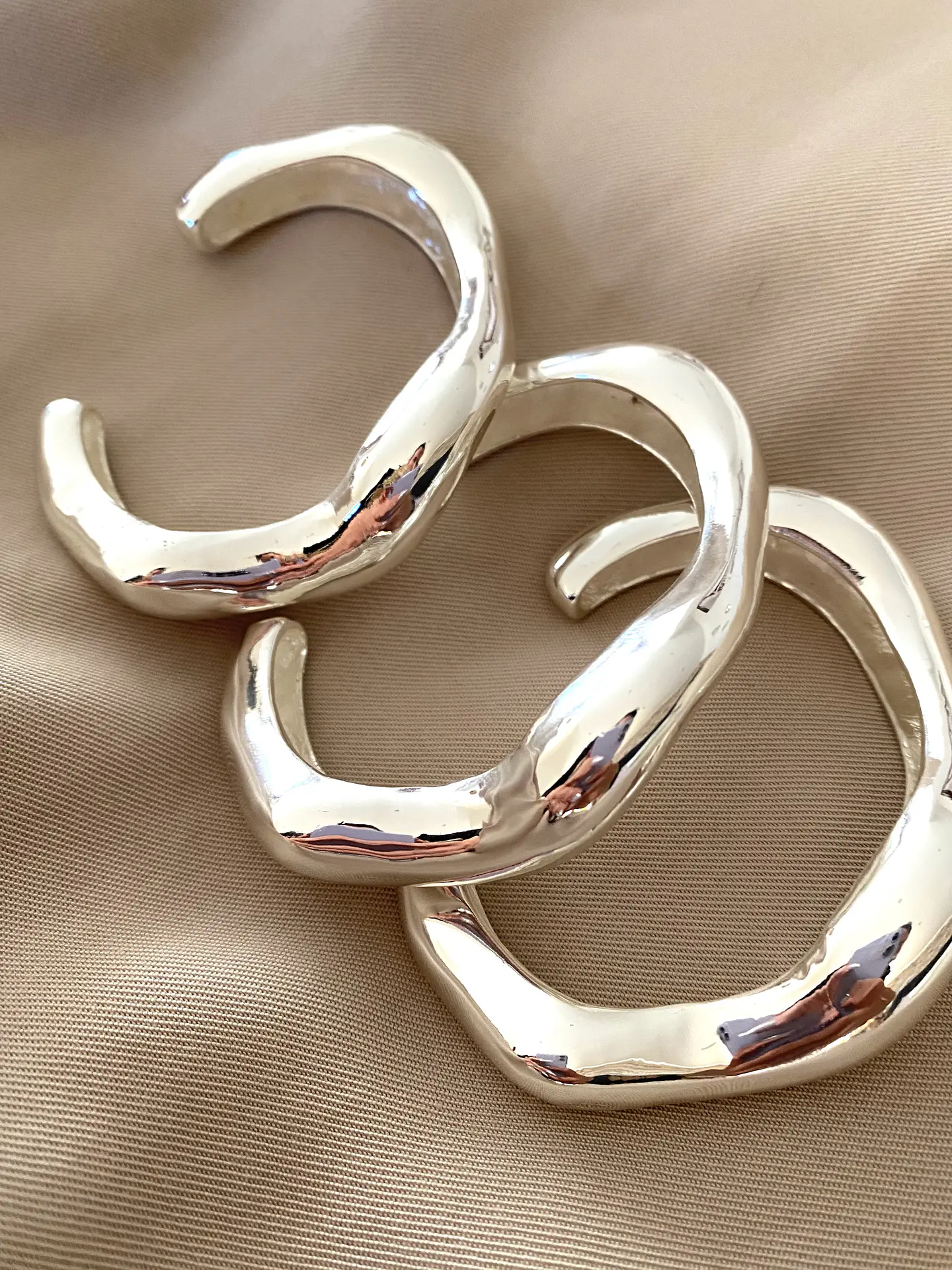 Esclava Geométrica Irregular Silver 2