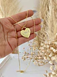 Cadena Corazón LOVE gold - Miniatura 1