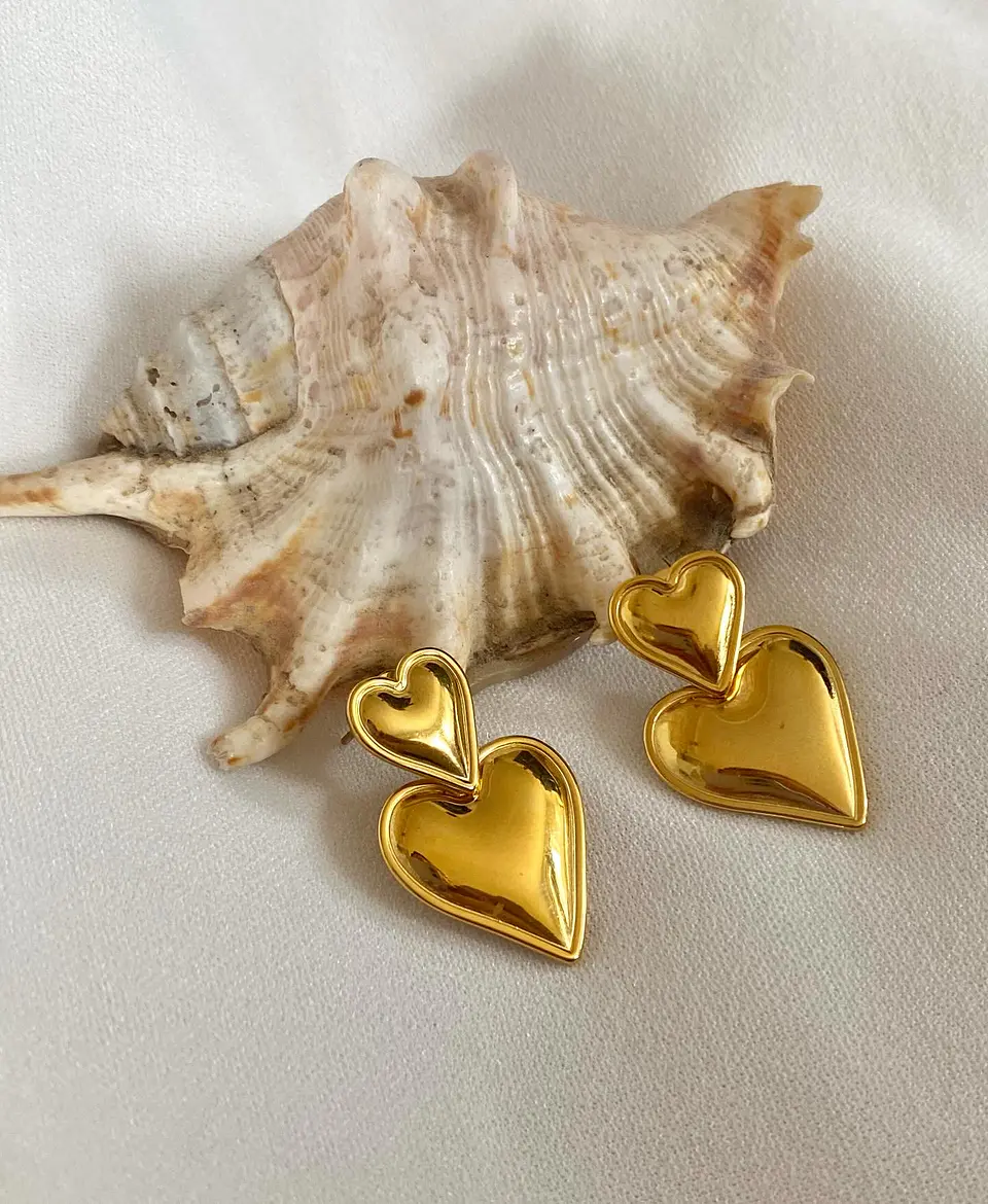 Aros María Corazón Doble 5