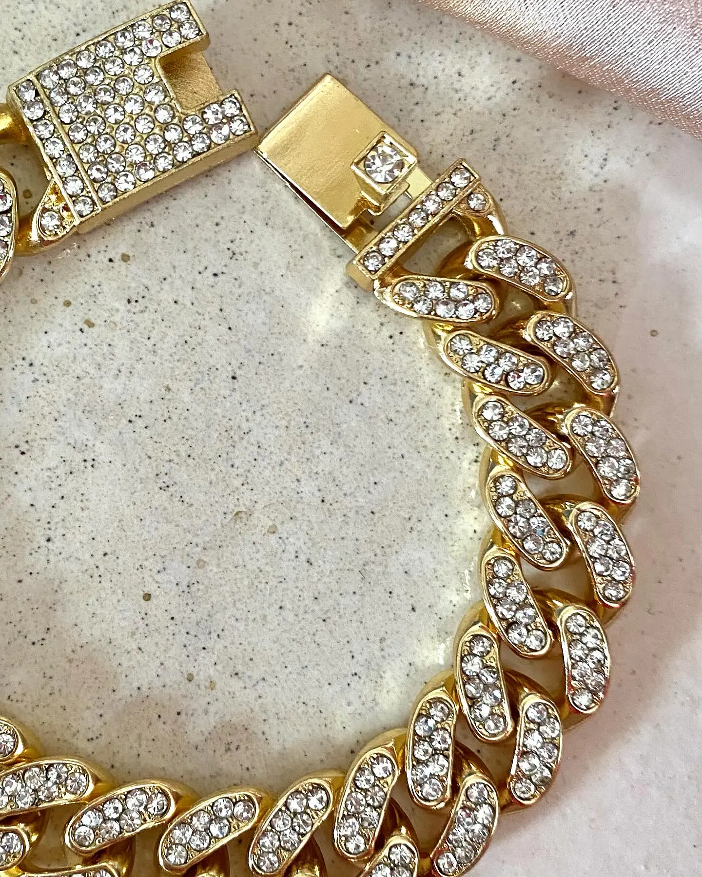 Maxi Pulsera Trenzada Circones gold  5