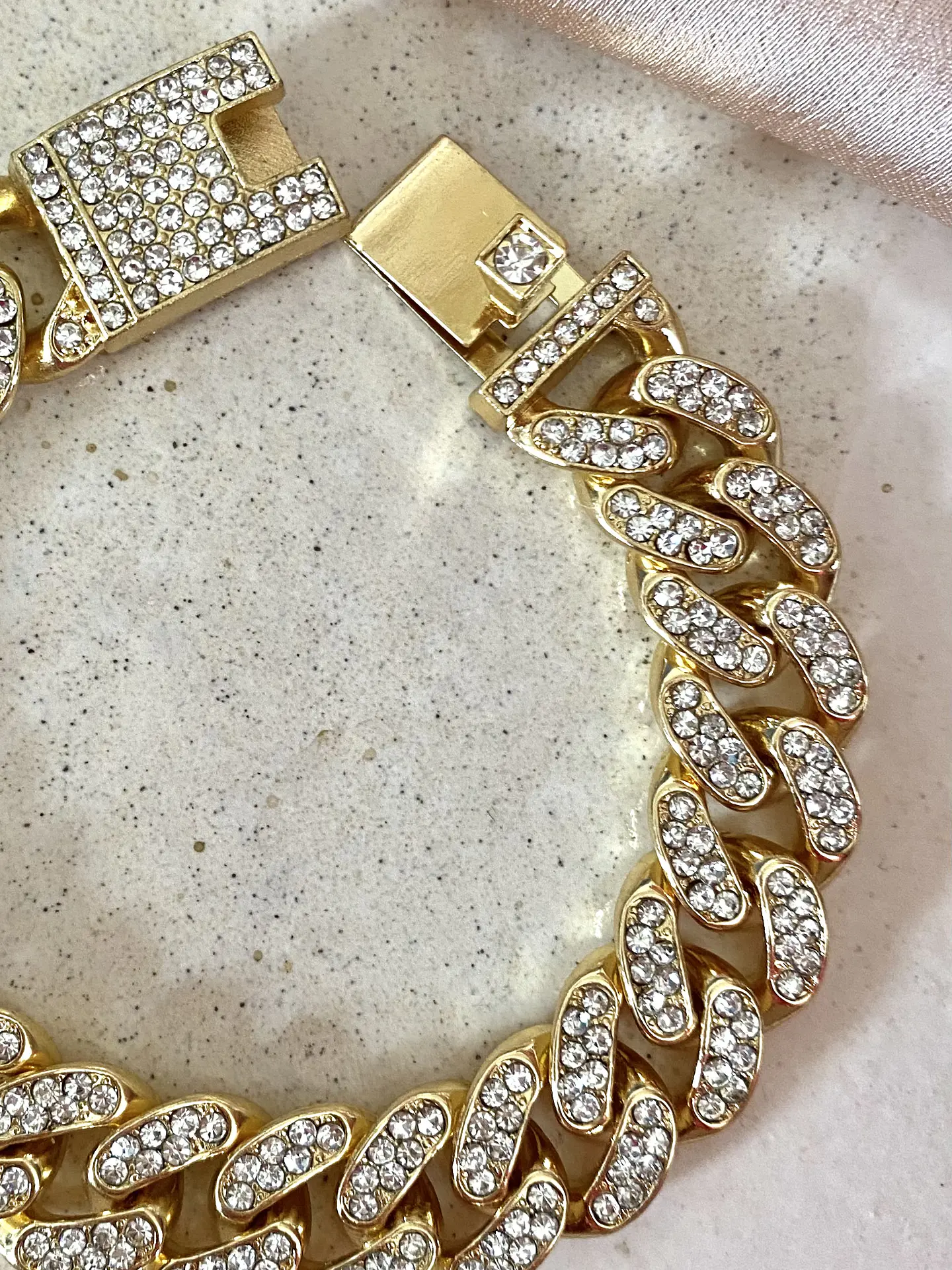 Maxi Pulsera Trenzada Circones gold  9