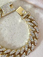 Maxi Pulsera Trenzada Circones gold  - Miniatura 9
