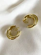 Aros Triple Argolla Stella - Miniatura 3