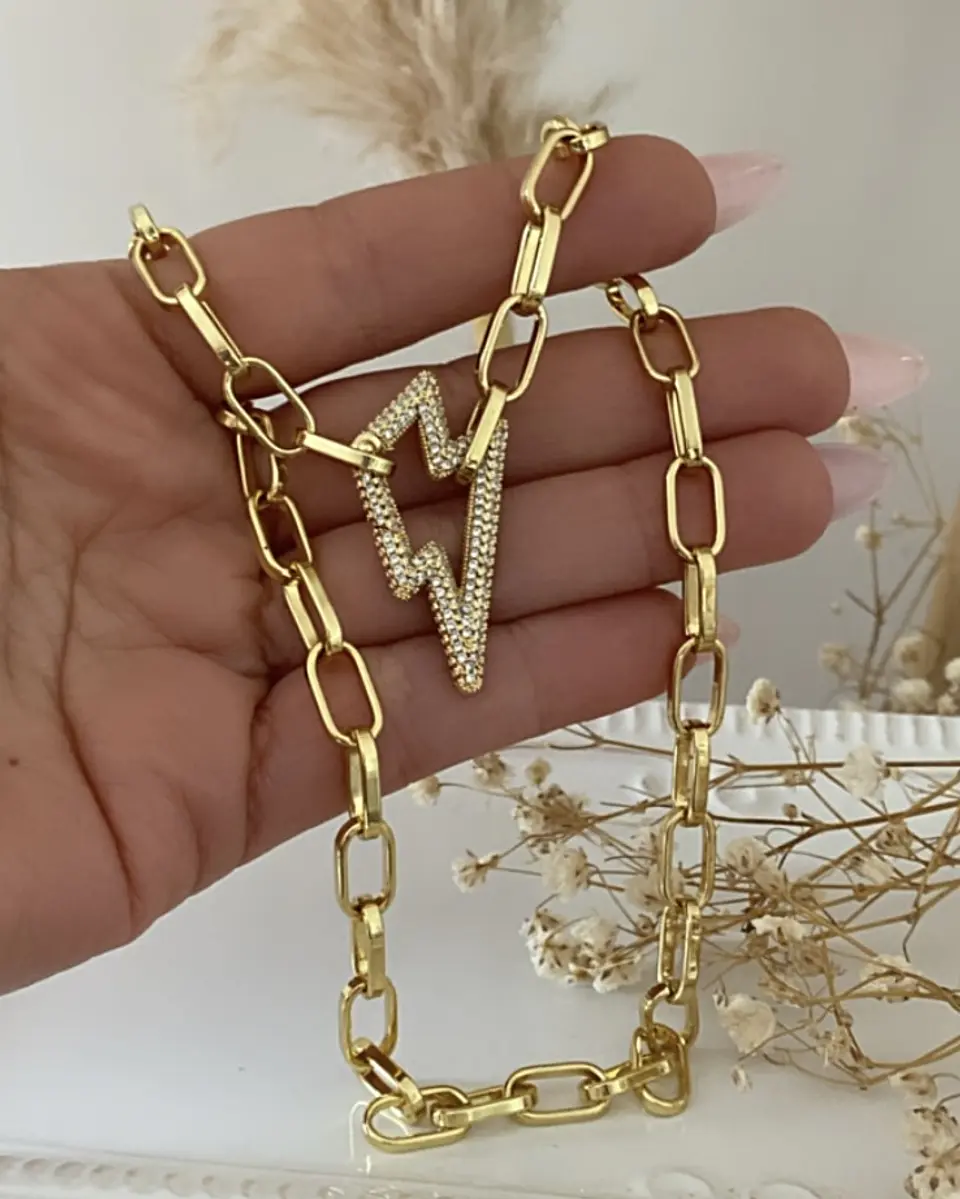 Collar Choker Rayo Gold 1