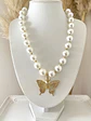 Collar Maxi Perlas Mariposa Circones - Miniatura 2