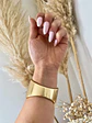 Maxi Brazalete Boston Espejado Golden - Miniatura 2