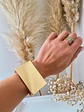 Maxi Brazalete Boston Espejado Golden - Miniatura 3