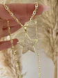 Collar Estrella Circones cadena cristales  - Miniatura 2