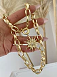 Collar Maxi Eslabones Sol Gold - Miniatura 2