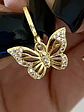 Aros Mariposa Circones Gold - Miniatura 2