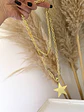 Collar XL Estrella Lijada eslabones mixtos Gold - Miniatura 2