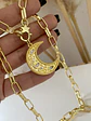 Collar Luna Cristales broche Estrella Gold - Miniatura 1