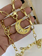 Collar Luna Cristales broche Estrella Gold - Miniatura 3