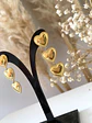 Aros Corazón Cascada Gold - Miniatura 3