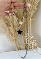 Collar XL Estrella Obsidiana Black Gold - Miniatura 3